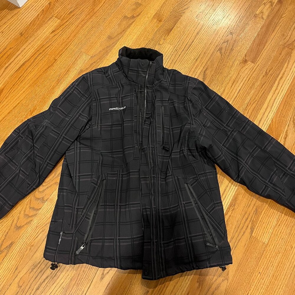 Zeroxposur Mens Size XL Winter Jacket Full Zip For Ski Conditions -Thermal-